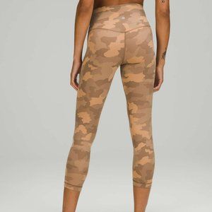 Like New Lulu Align High Rise 25' Heritage Camo Sz. 18